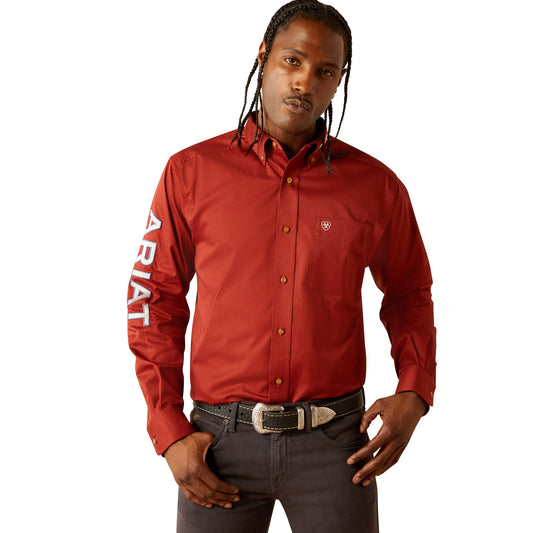 Camisa Ariat Team Logo Roja 10055288