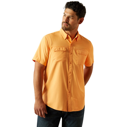 Camisa Ariat VentTEK Fitted Peach 10058856
