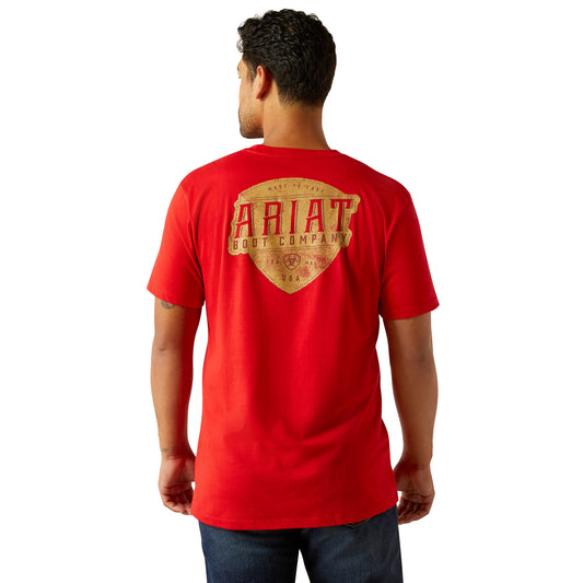 Playera Ariat Escudo Leather 10058884