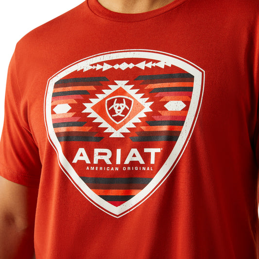 Playera Ariat Geo Fill Red 10058888