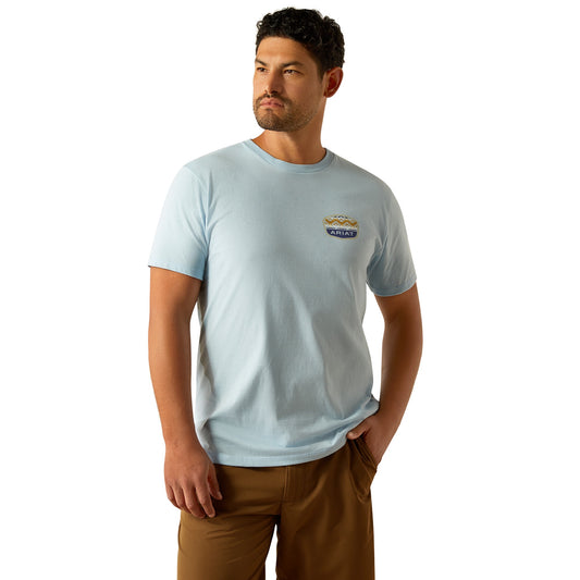 Ariat Playera Ogden Valley Light Blue 10058898