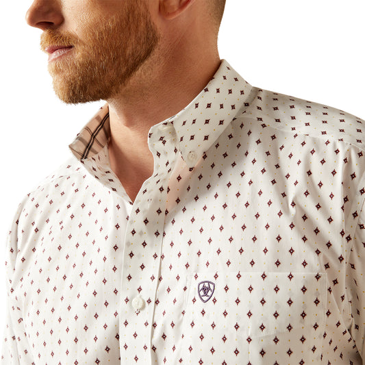 Camisa Ariat WF Ross Blanca 10058949