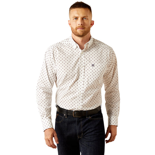 Camisa Ariat WF Ross Blanca 10058949