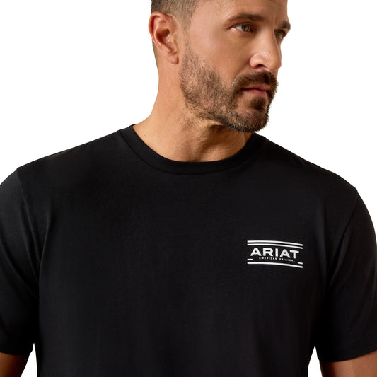 Ariat Playera Aztec Shield Black 10054353