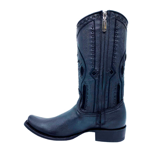 Botas Cuadra Venado Italiano Negro 1J1JVE cj VE