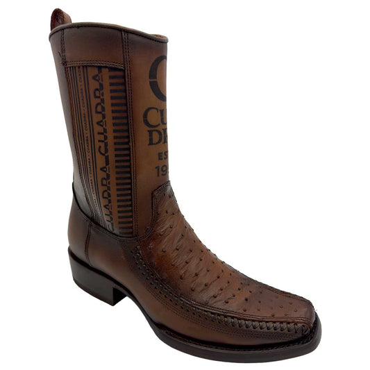 Botas Cuadra Avestruz Moroni Castaño 1J2KA1 cj 306