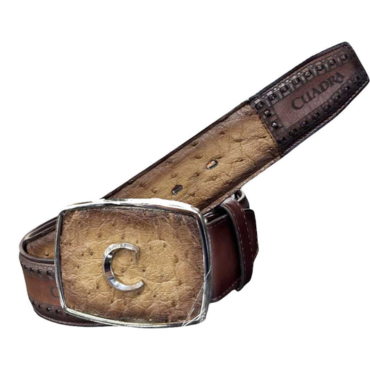 Cinto Cuadra Baby Avestruz Orix CV397BA