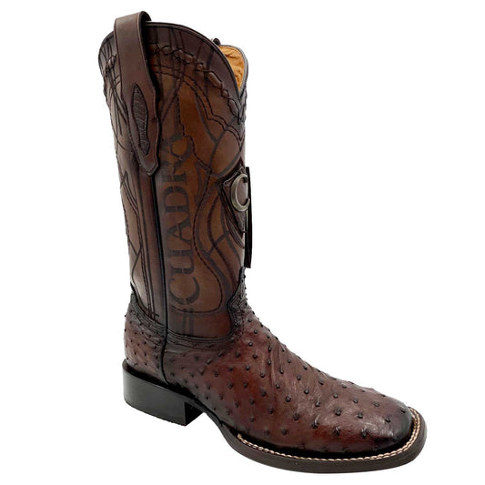 Botas Cuadra Avstruz Flame Cafe 3Z1OA1 cj 0101
