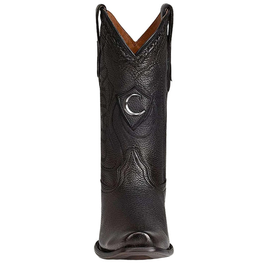 Botas Cuadra de Venado Italiano Negro 1J1NVE cj VE