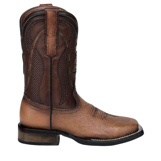 Botas Cuadra Caballero Avestruz Silverado Brandy 4L01AB cj 863