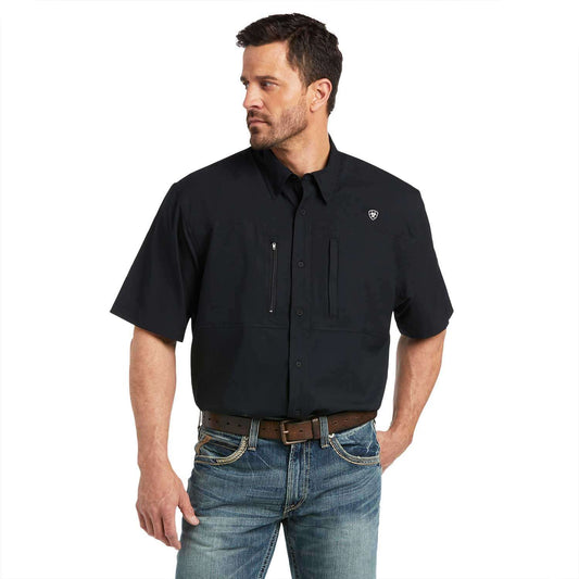Camisa Ariat Manga Corta VentTek Black 10034960