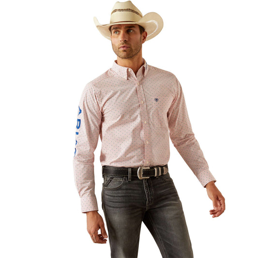 Camisa Ariat Team Primo Rojo/Azul 10054725