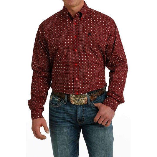 Camisa Cinch Donaldo Roja MTW1105724