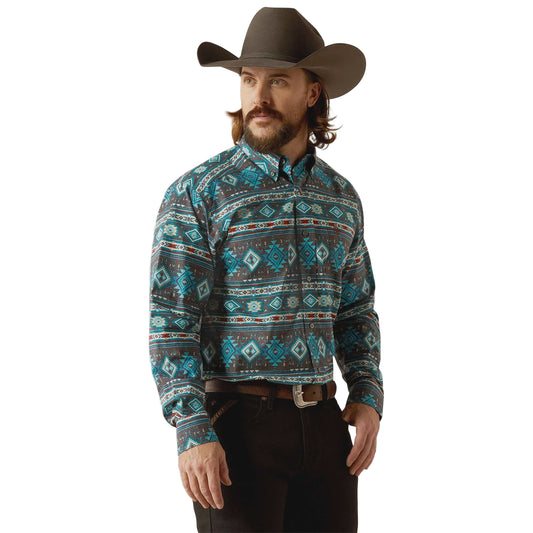Ariat Camisa Prestcot Teal 10053868