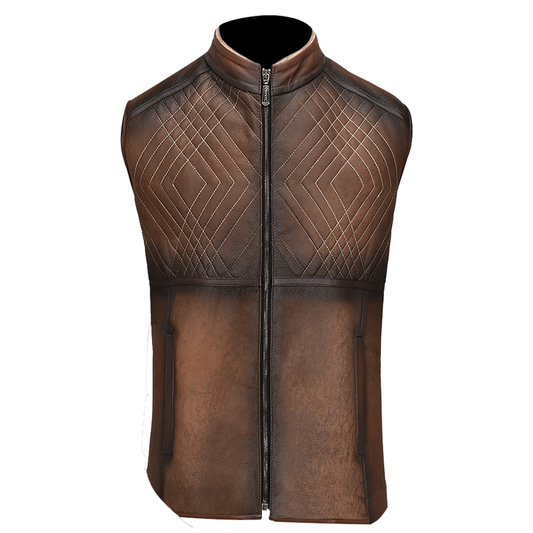 Chaleco Cuadra Borrego Wood H338BOC