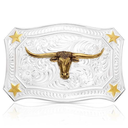 Hebilla Montana Silversmiths Lone Star Legacy 54510-767M