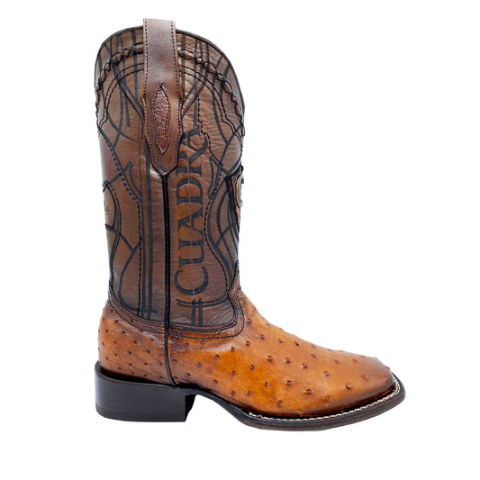 Botas Cuadra Avestruz Moroni Castaño 3Z1OA1 cj FOL
