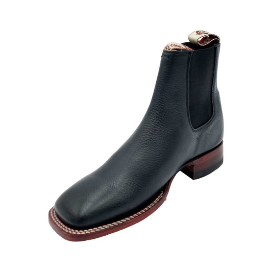 El Canelo Botin Fronterizo-10 Caisson Negro cj 50