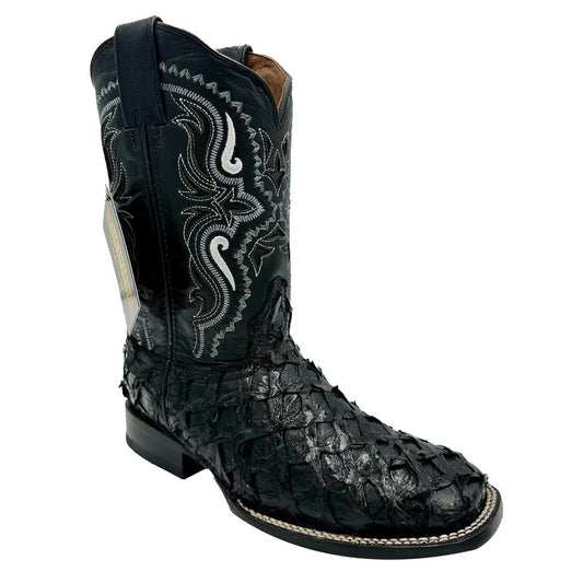 Botas Cuatralba Pescado Negro Brillante H62 cj 10088