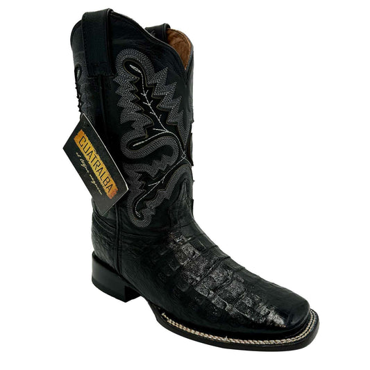 Botas Cuatralba Caiman Negro H62 cj 10033