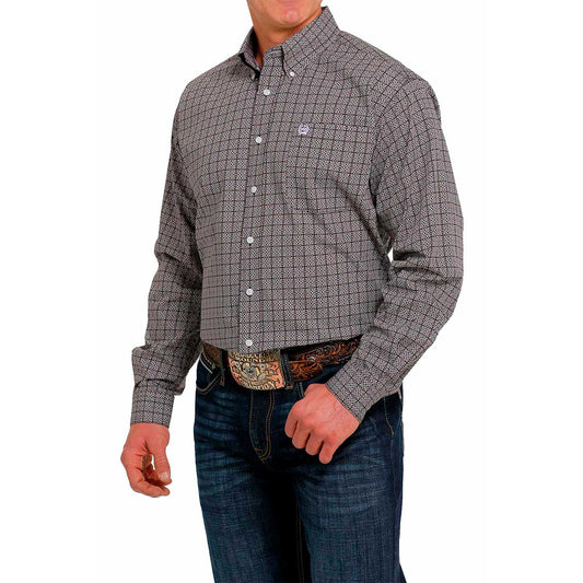 Cinch Camisa Rayas Cafe MTW1105481