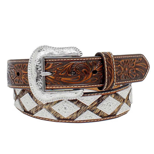 Cinturon Conchos Diamante Pelo Original N2509408