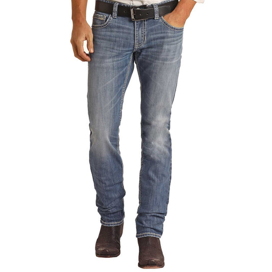 Rock & Roll Jeans Reflex Stitch RRMD2MRYWB