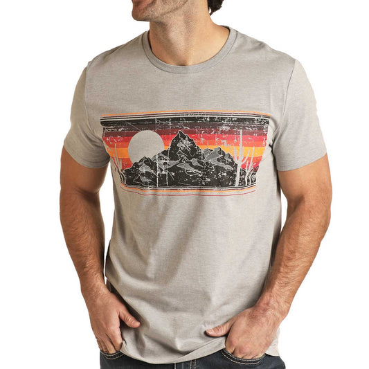 Playera Rock & Roll Mountain Sun RRUT21R061