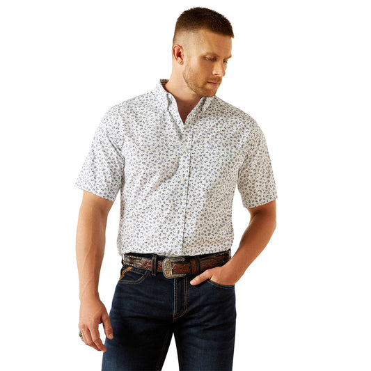 Camisa Ariat Manga Corta Blanca 10054810