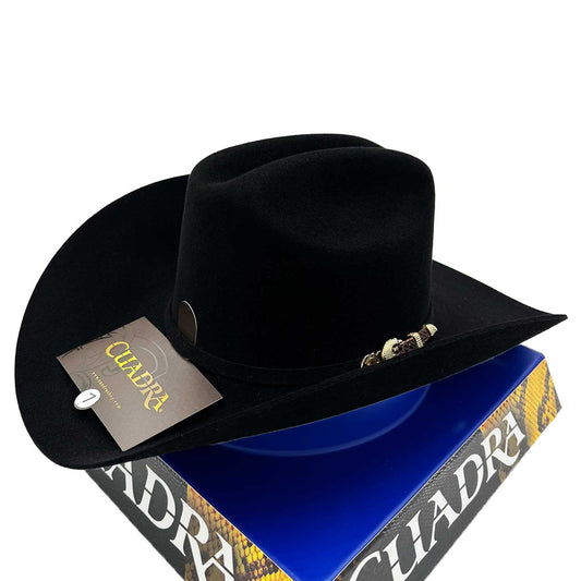 Texana Cuadra 100x El Cocodrilo Black