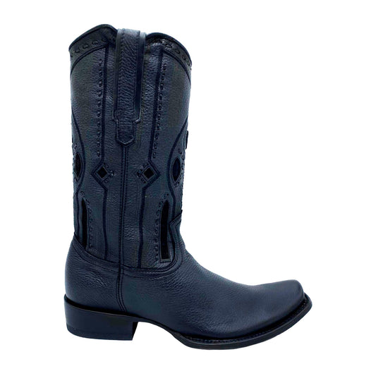 Botas Cuadra Venado Italiano Negro 1J1JVE cj VE