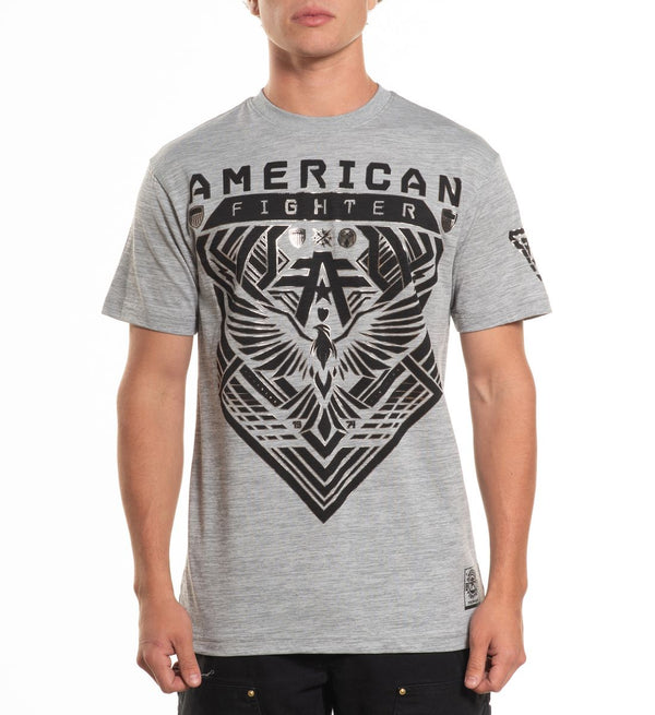Playera American Fighter Cedar Falls Grey FM16281