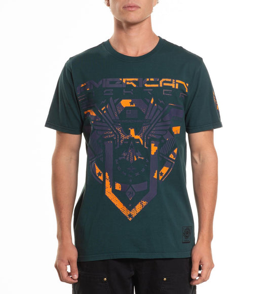 Playera American Fighter Castleford Sea Moss FM16251