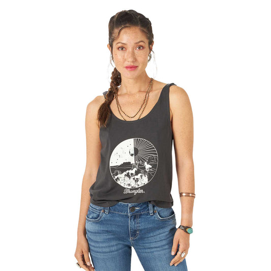 Wrangler Playera Midnight Black 112315076