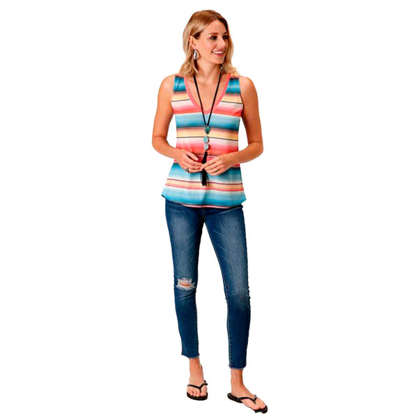 Blusa Roper Cuello V Blanca 3042
