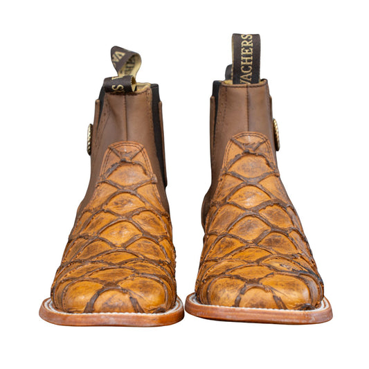 Botines Vachers Pirarucu Imit. Miel cj 48