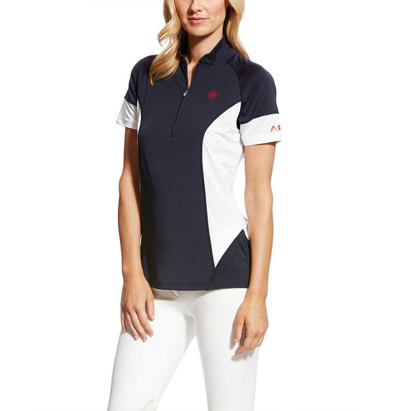Ariat Cambria Jersey 1/4 Zip Navy 10022181
