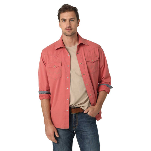 Wrangler Camisa Retro Rosa 112327788