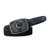Miniatura de Cinto Cuadra Vaquero Lizard Teju Black CVEN1LT