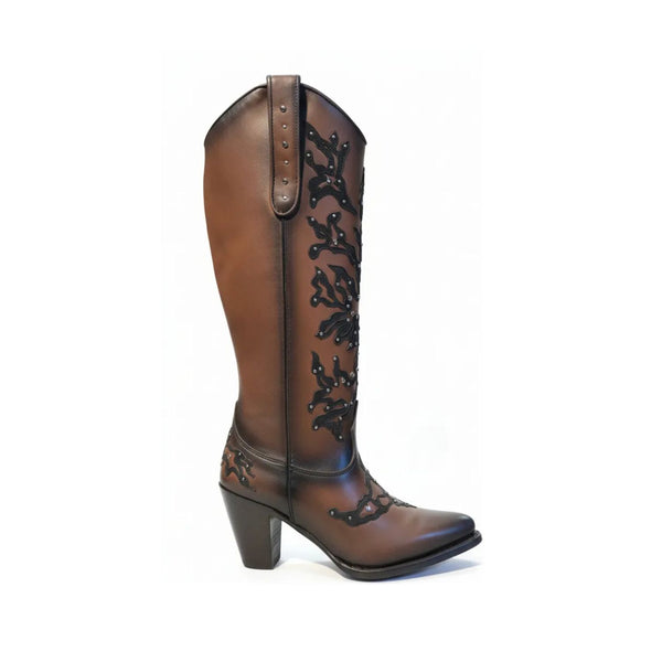 Botas Cuadra Dama Crust Chocolate 3F0ZRS cj 238