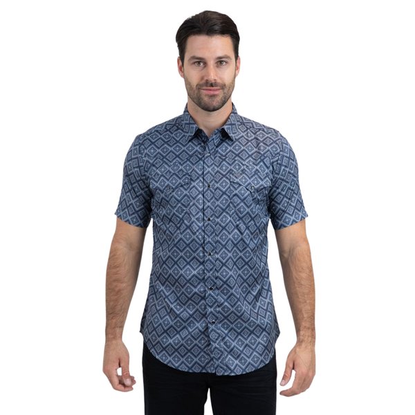 Camisa Platini Western Navy PGW11153