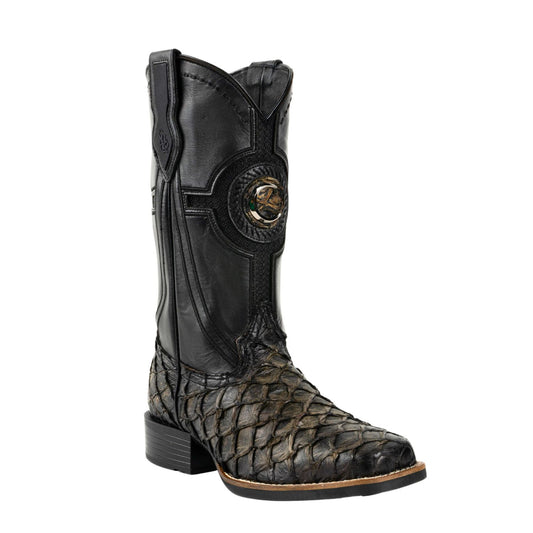 Botas Cuadra FlexRider Pirarucu Negro Arena 3Z2SPI cj 979