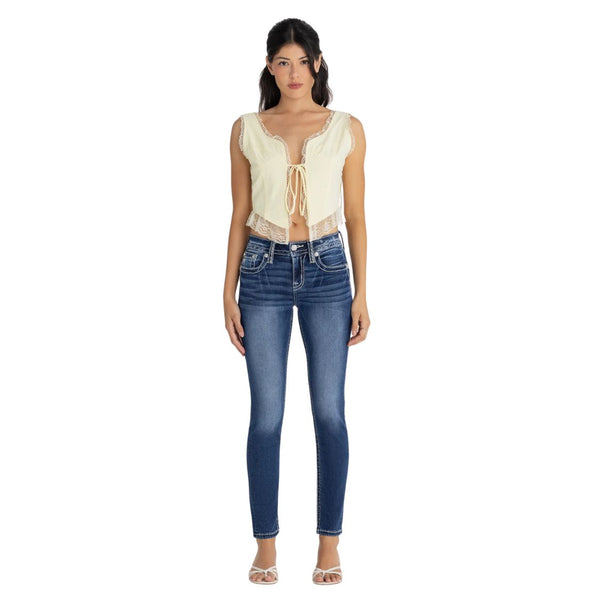 Jeans Miss Me Golden Dust Skinny M9532S