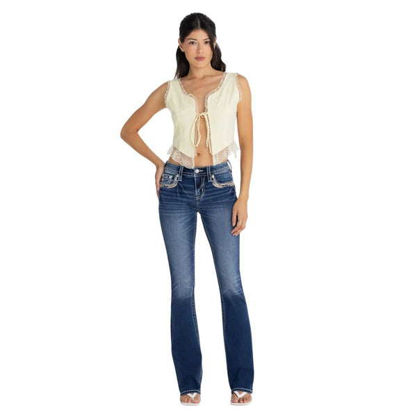 Jeans Miss Me Cheyenne Border Bootcut M9529BS