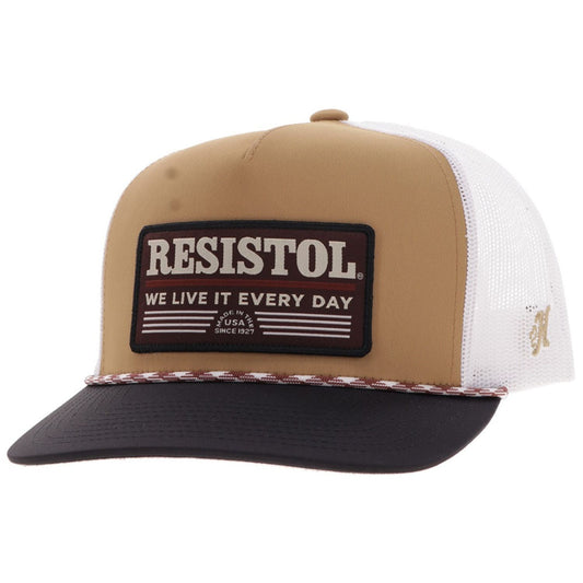 Cachucha Resistol Tan Logo Patch 2552T-TNWH