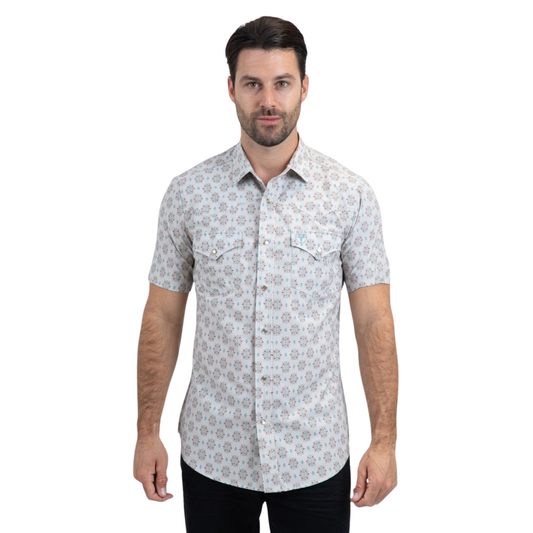 Camisa Platini Western Beige PGW11145