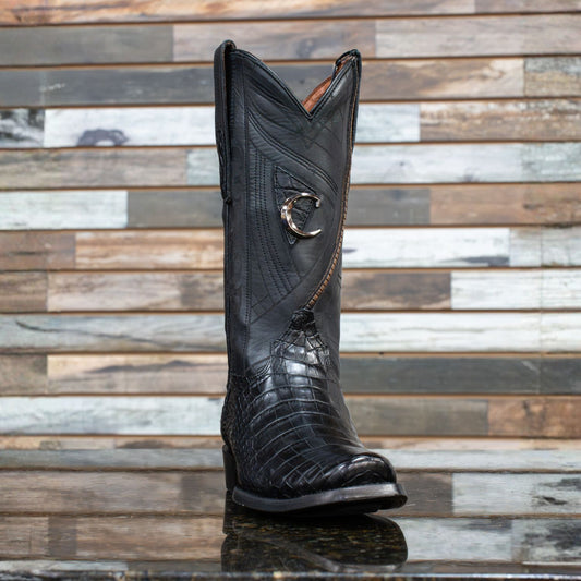Bota Cuadra Alligator Lomo Belly Negro 1J2PAL cj 269