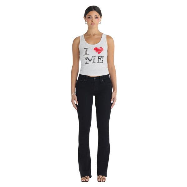 Jeans Miss Me Black Spur Bootcut M9553BS