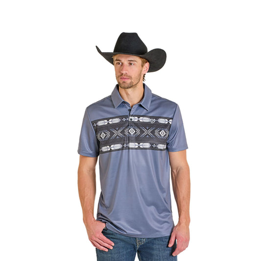 Polo Rock & Roll Border Dark Grey BM51T07681