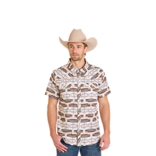 Rock & Roll Polo Aztec Natural BMN3S07664